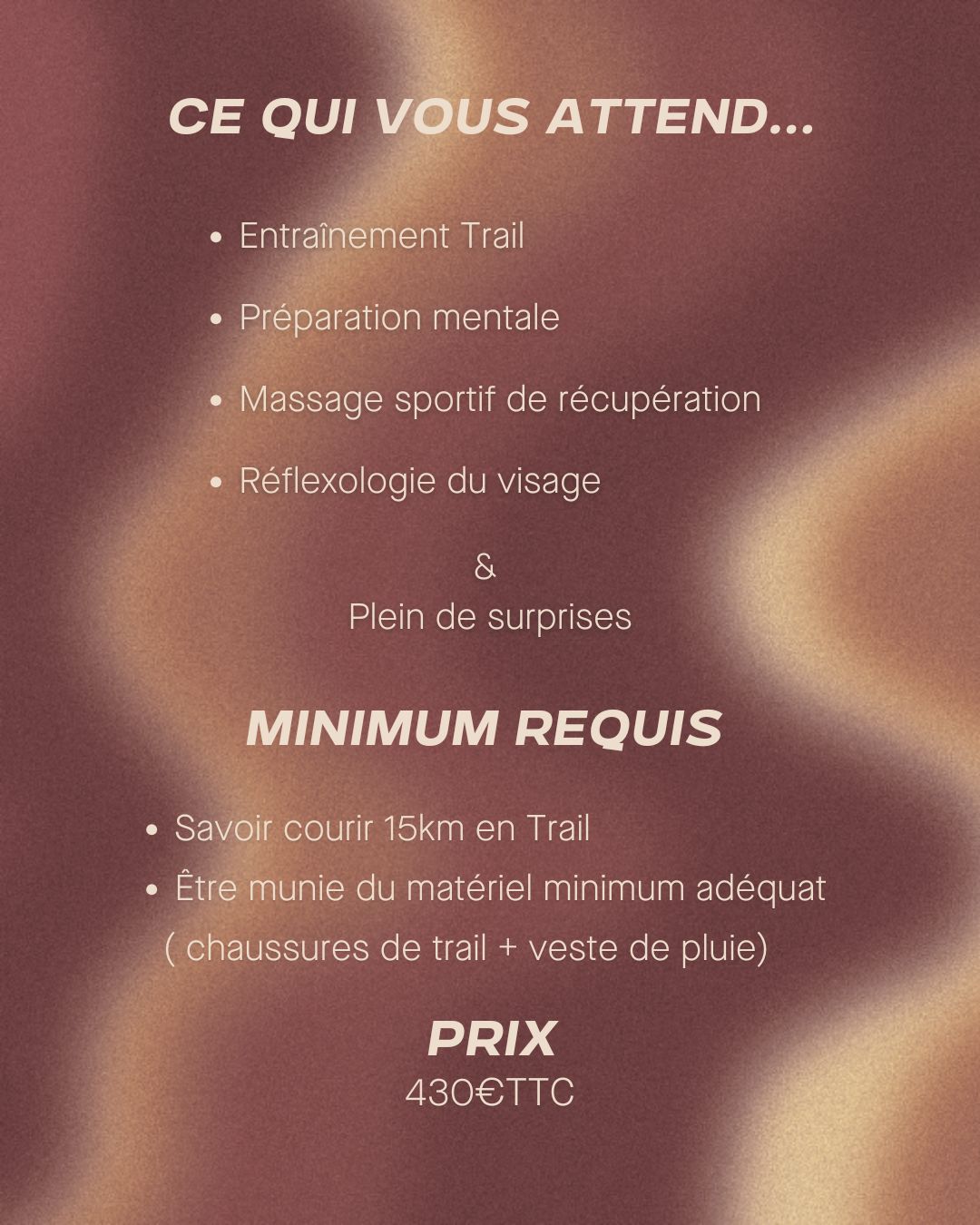 WE Trail Belgique - 100% Féminin