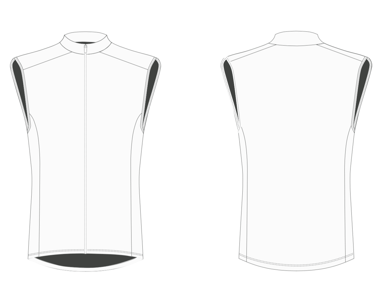 Windbreaker vest - Customizable