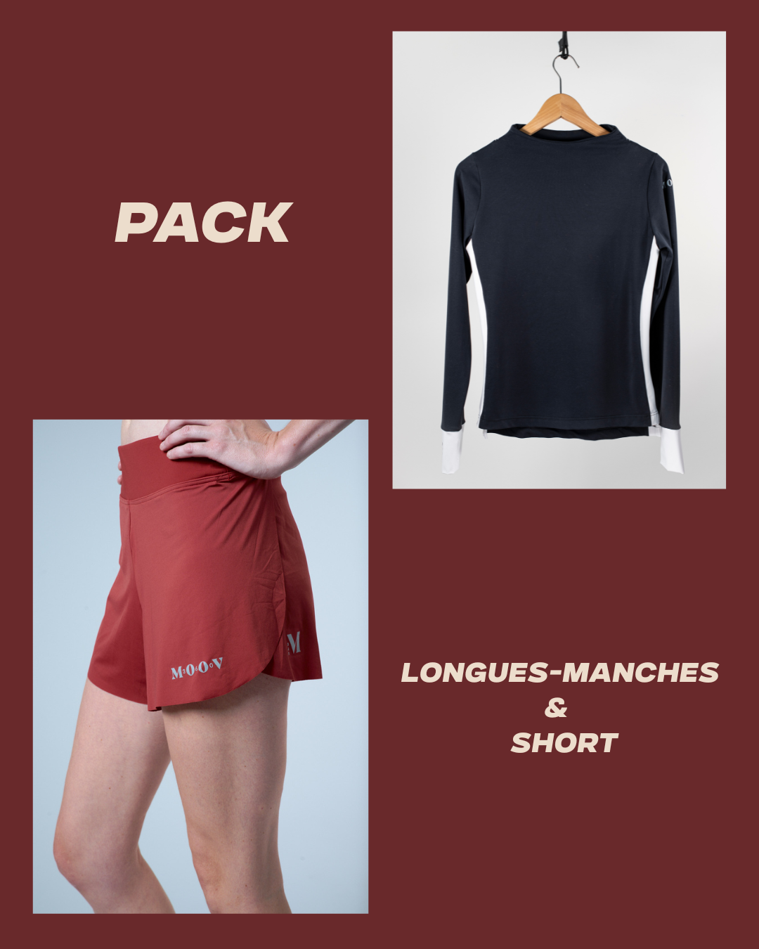 Pack mi-saison - Manches longues + short TERRA