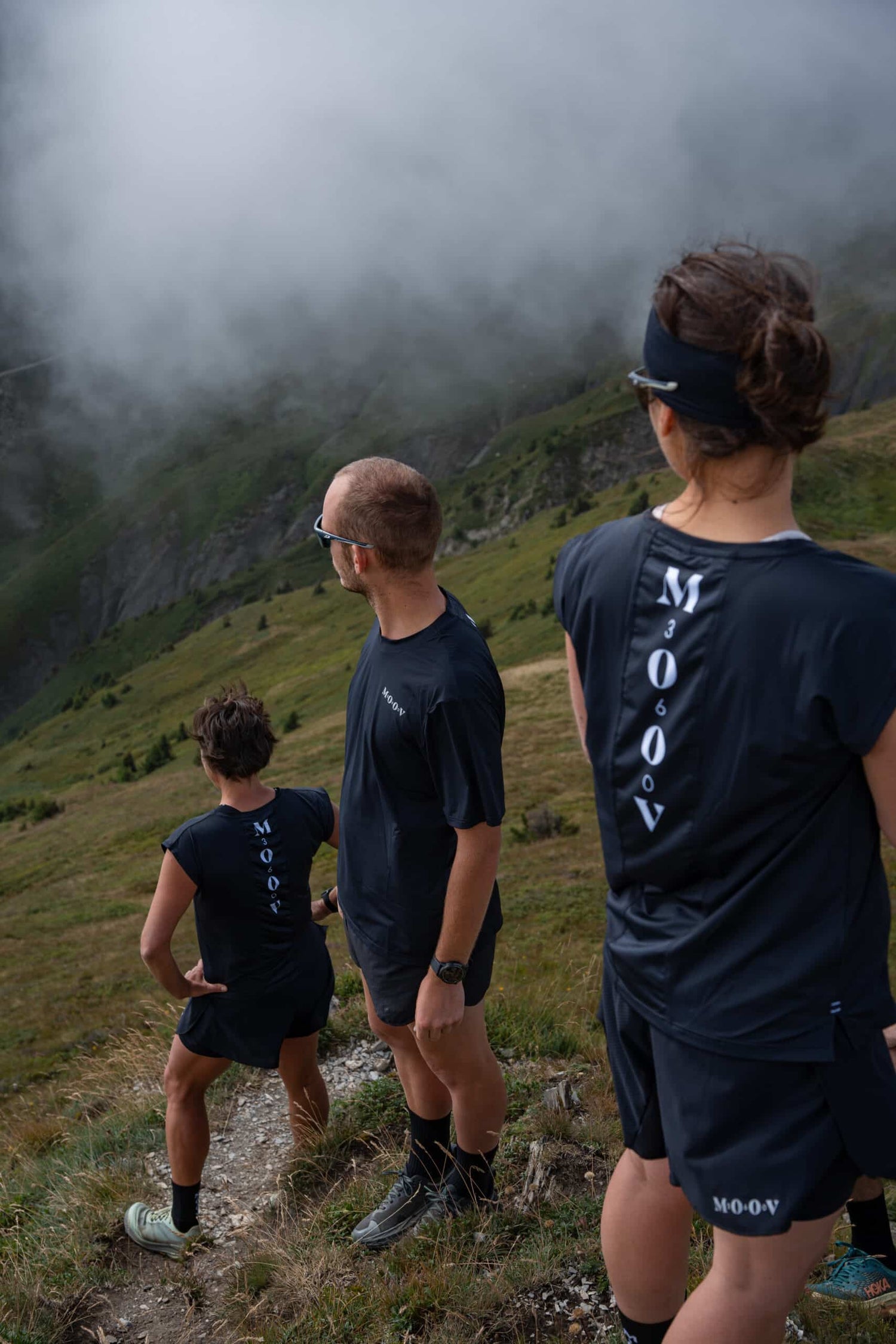 T-shirt Ultra Dry - Black & Stripe Women Edition