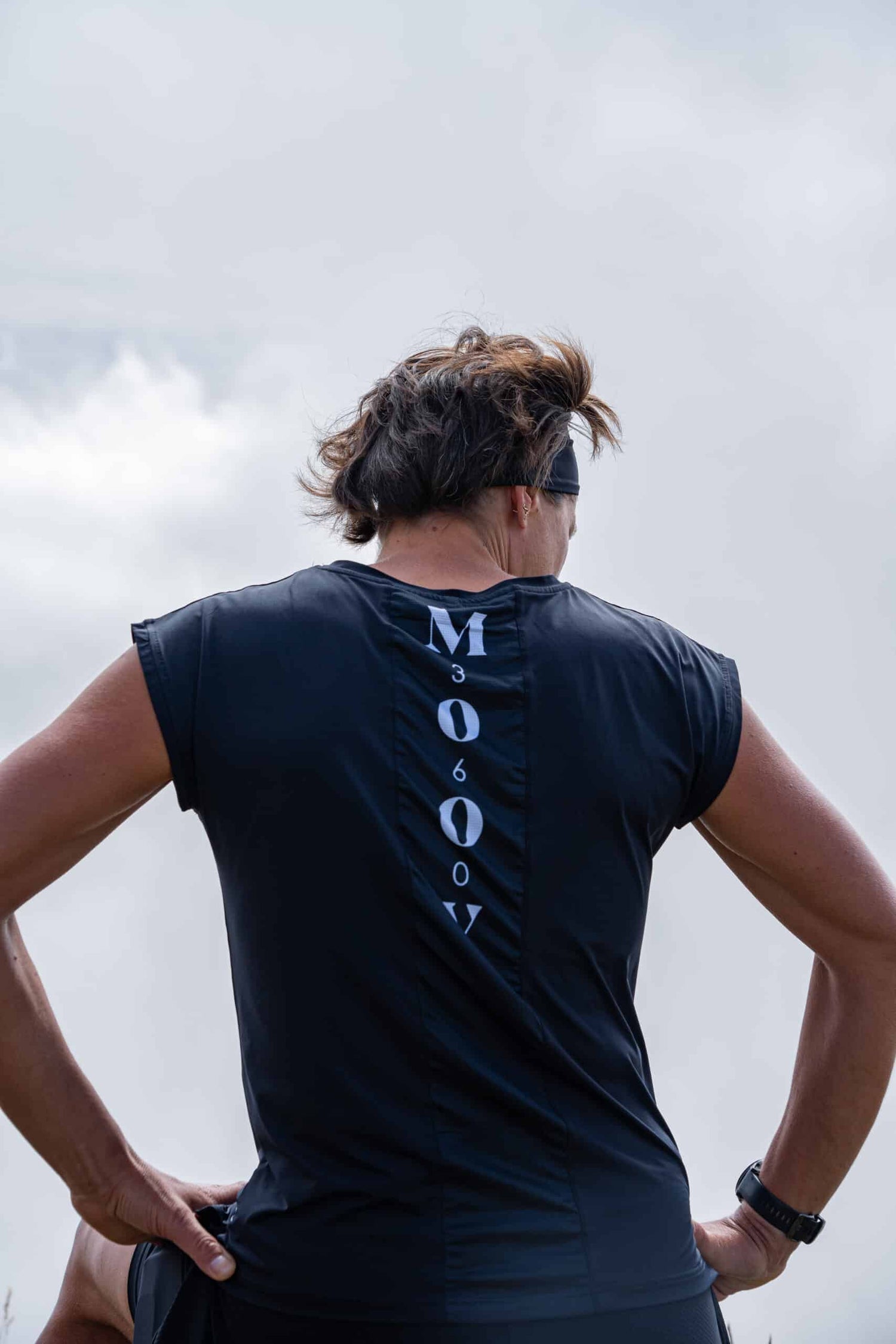 T-shirt Ultra Dry - Black & Stripe Women Edition