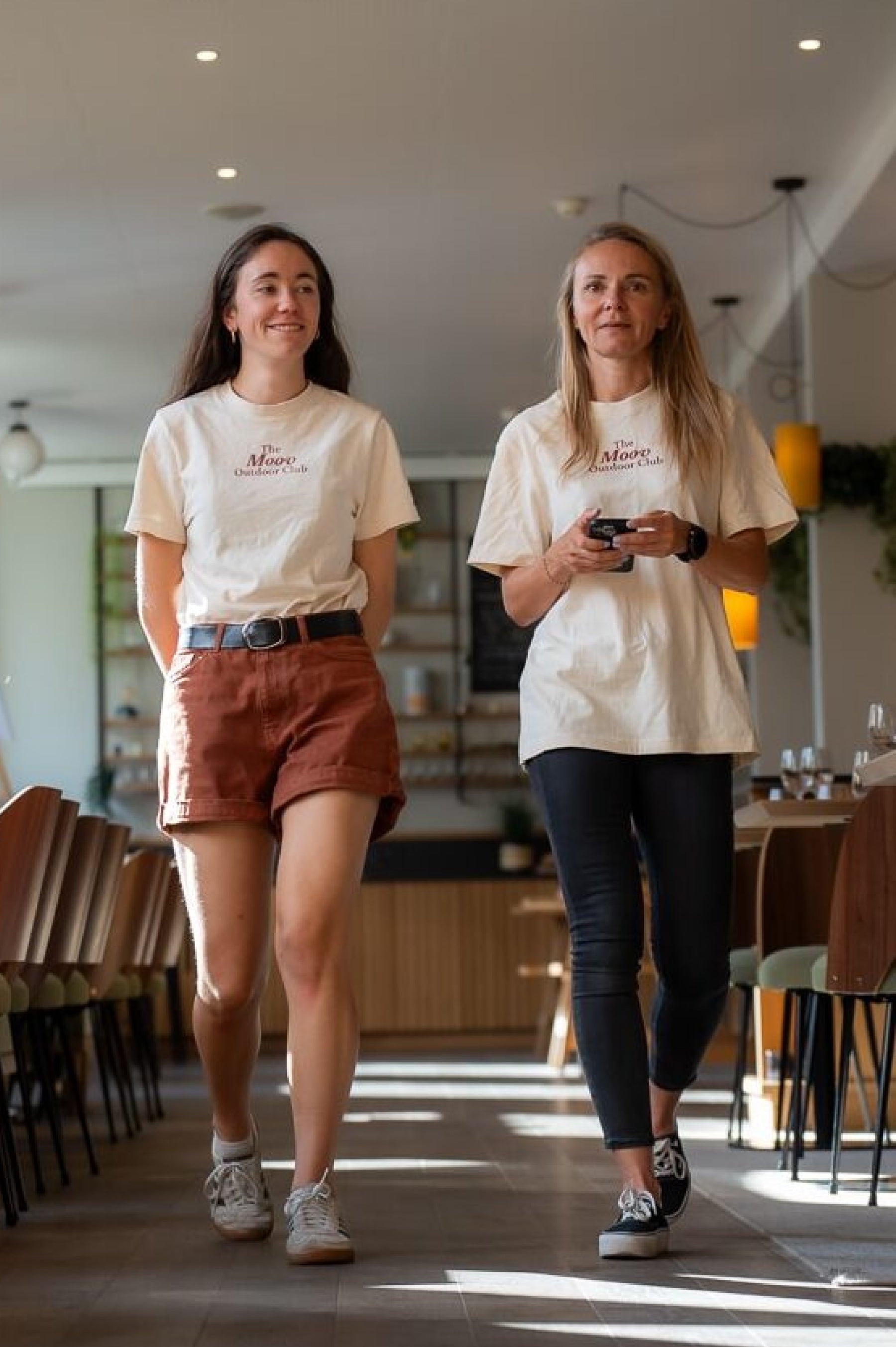Beige t-shirt - The Moov Outdoor Club