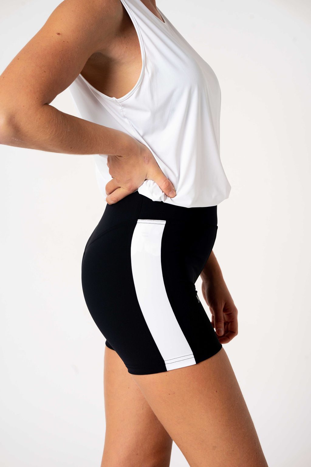 Breya Track Mini Shorts