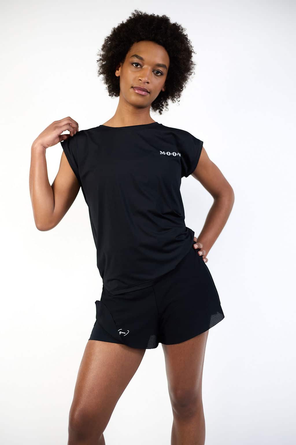 Ultra light Black Stripe t-shirt - Women - Customizable