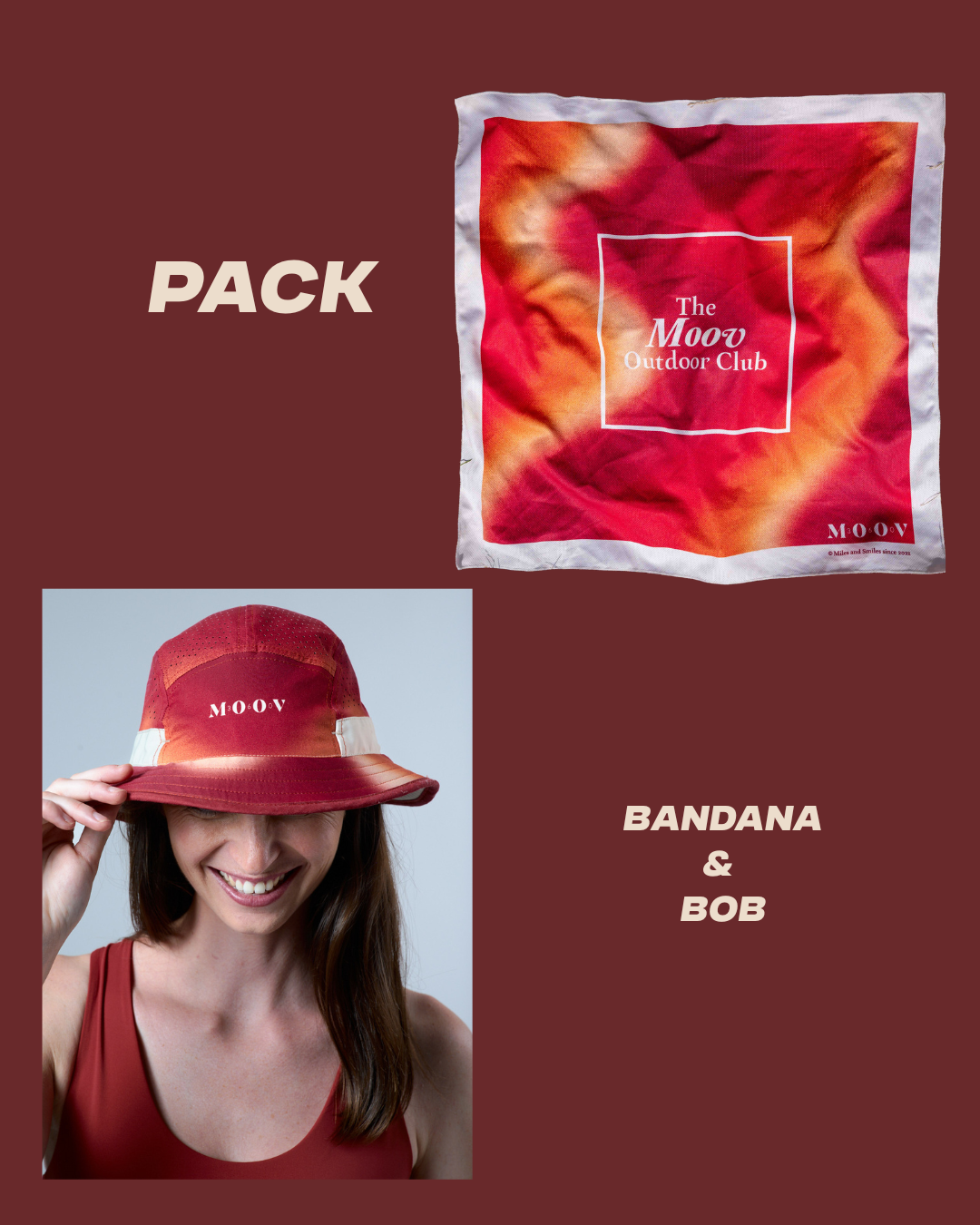 Pack accessoires - Bandana + bob