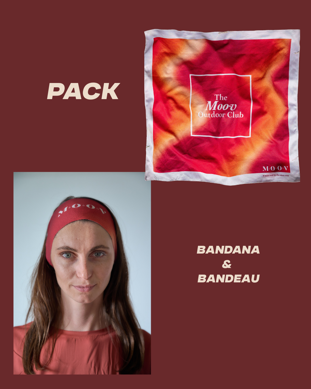 Pack accessoires - Bandana + bandeau