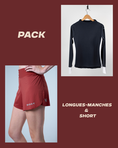 Pack mi-saison - Manches longues + short TERRA