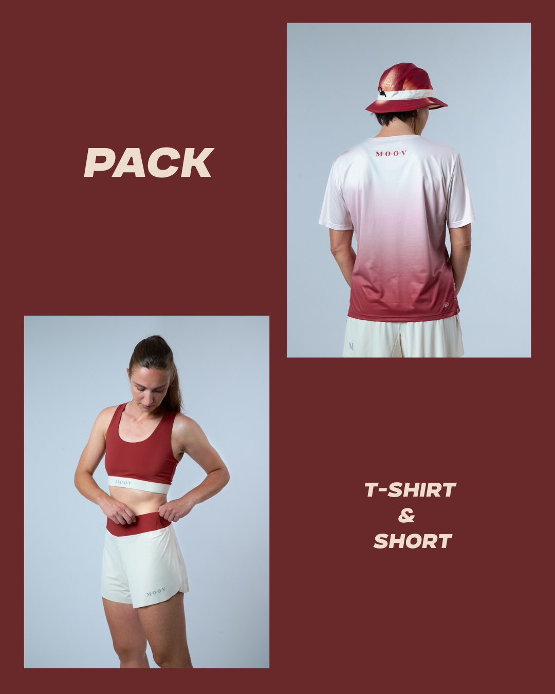 Pack été - T-shirt + short ultra light SAND