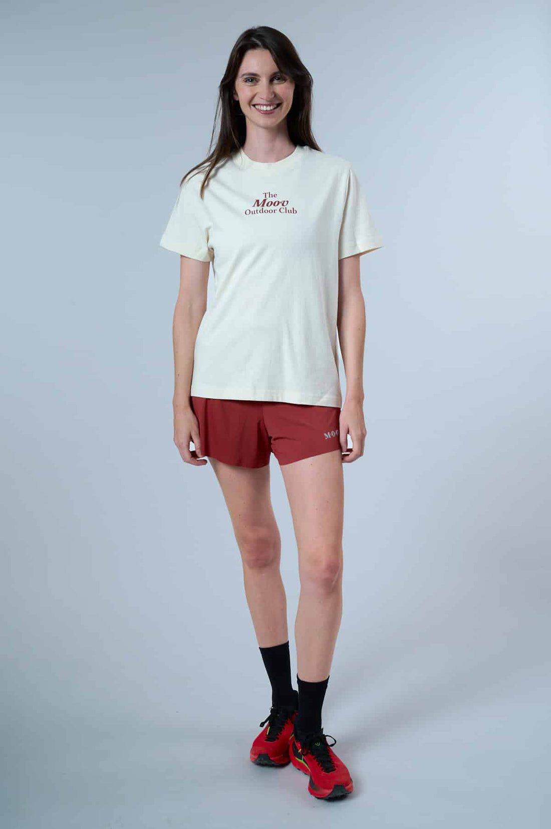 Beige t-shirt - The Moov Outdoor Club