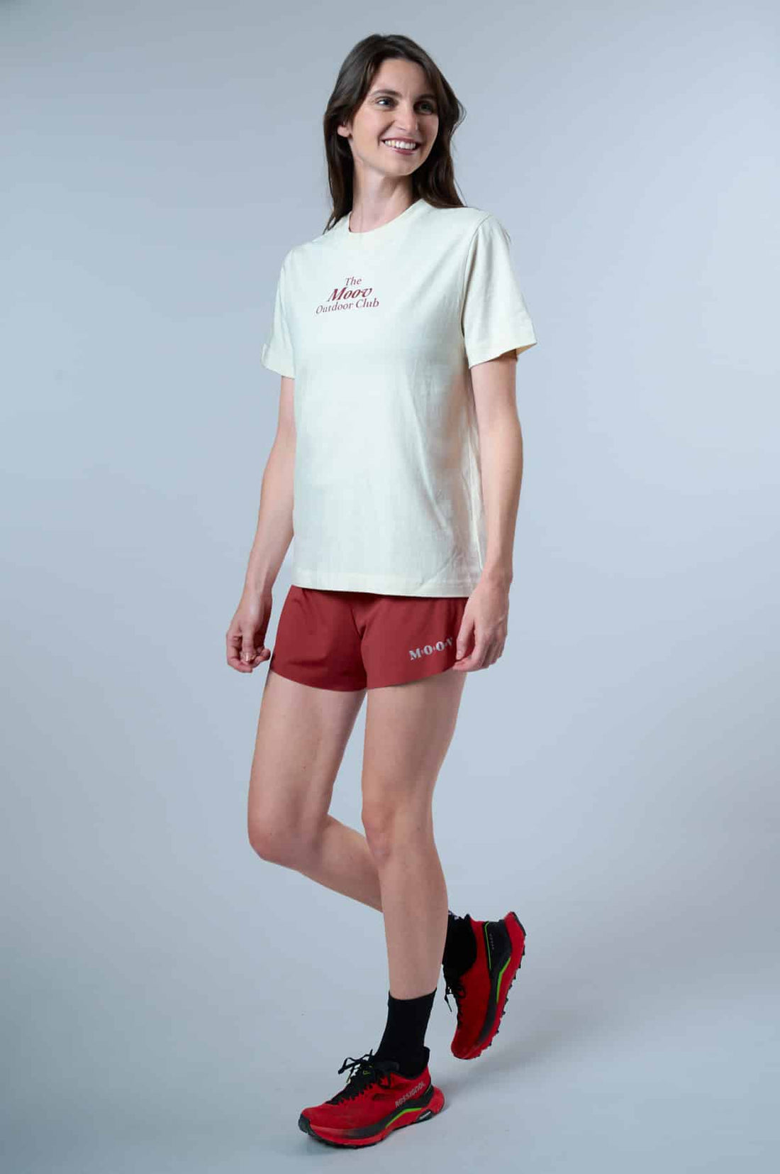 Beige t-shirt - The Moov Outdoor Club
