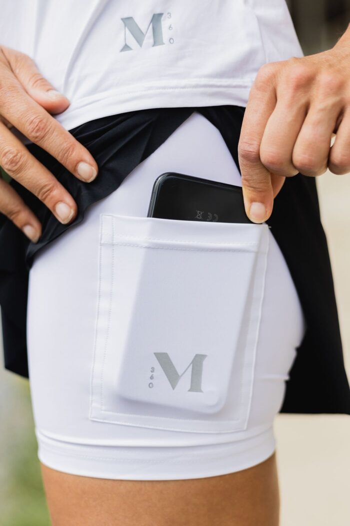 Detail shot of technical features of the Moov360 collection